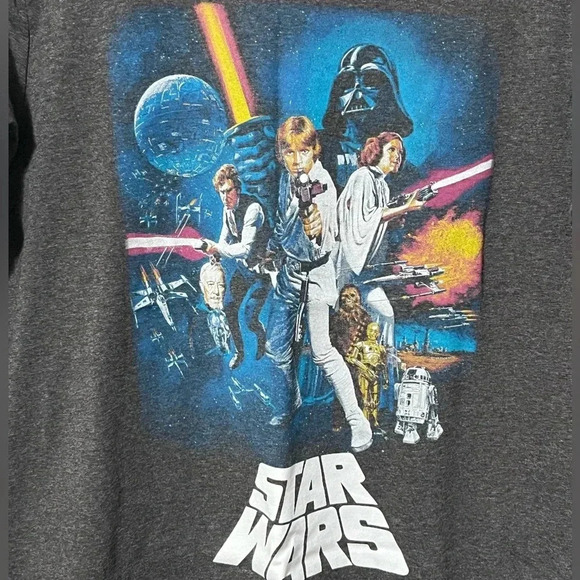 Star Wars Old Navy Short Sleeve Crewneck Tee - Picture 3 of 7